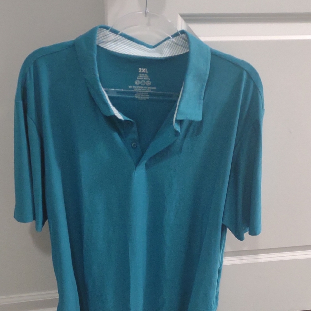 Men's Teal Polo Shirt